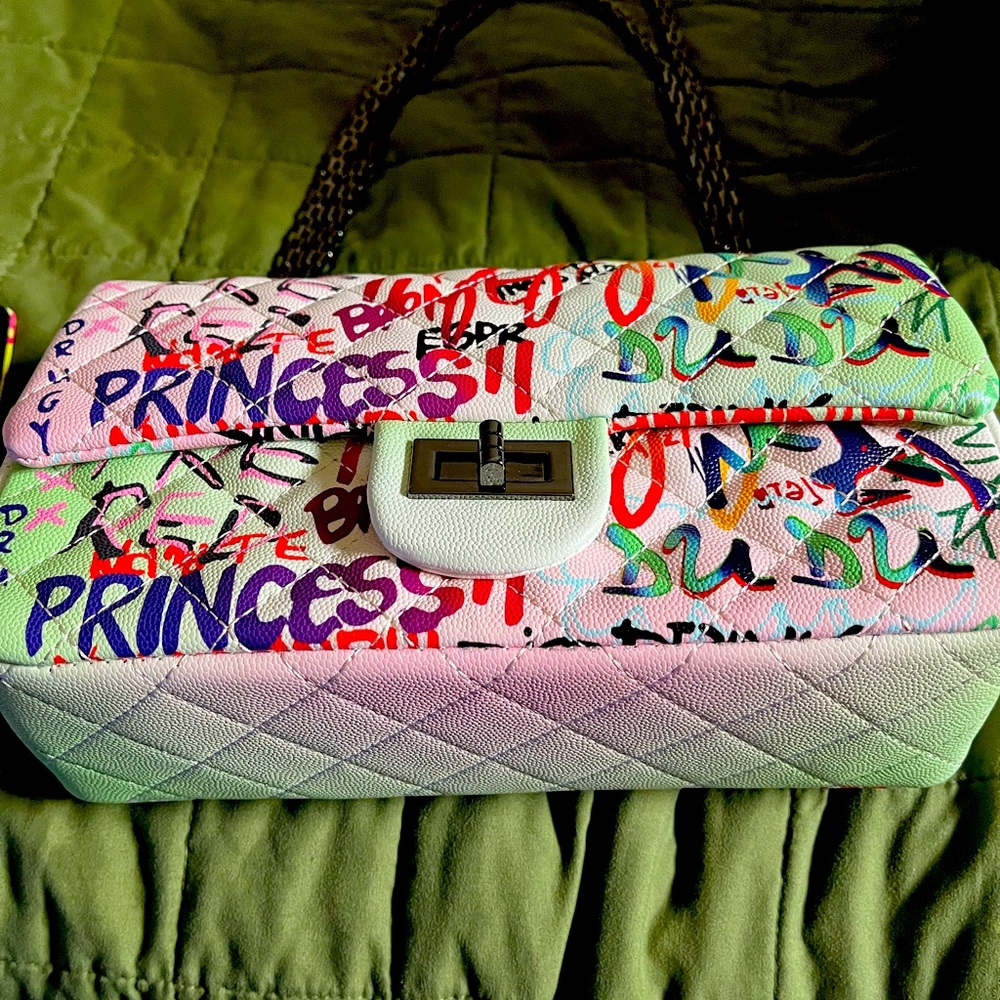 Multi color purse